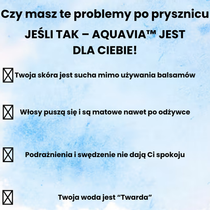 Aquavia™ – Głowica Prysznicowa z Filtrem Mineralnym i trybem masażu